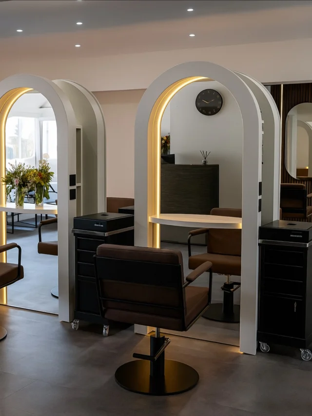 Bespoke Salon Furniture 🩶 Designed by us 🙏🏽 www.auunique.co.uk