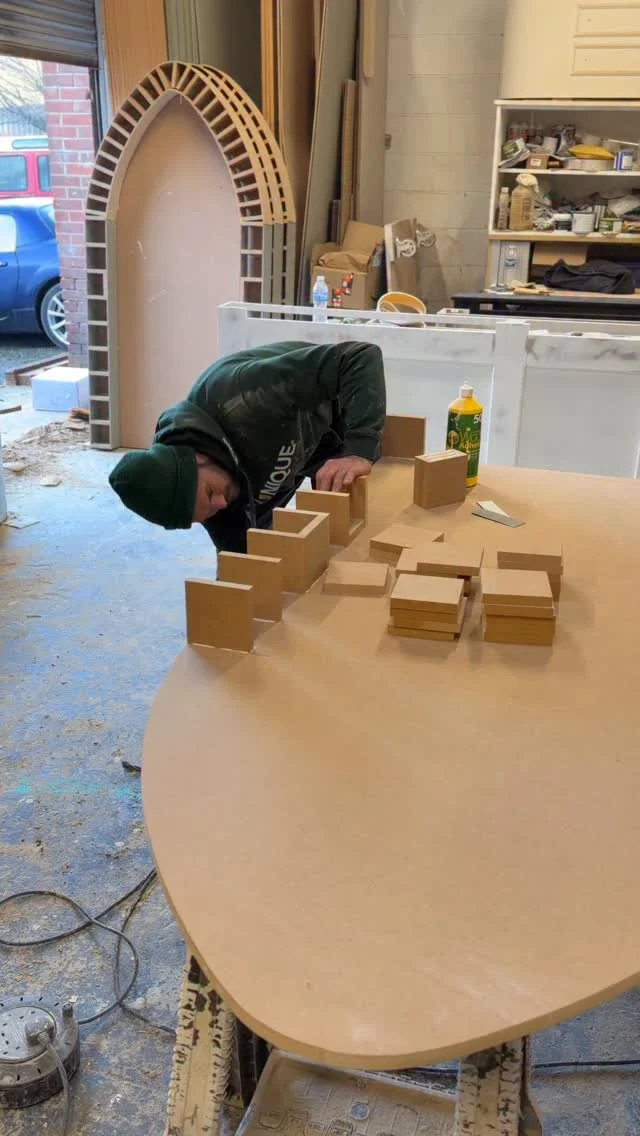 Bespoke mirror station 🩶