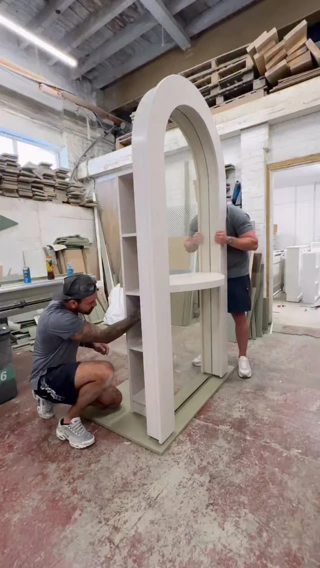 Bespoke salon Furniture 🙏🏽 designed by AUUNIQUE ARR*