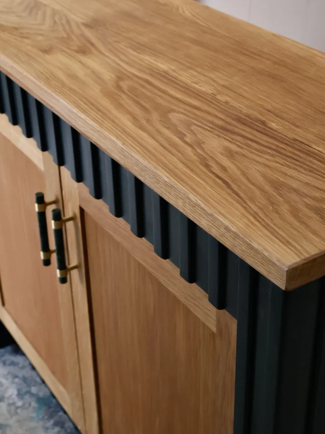 Revamp on an old solid oak sideboard 🙏🏽