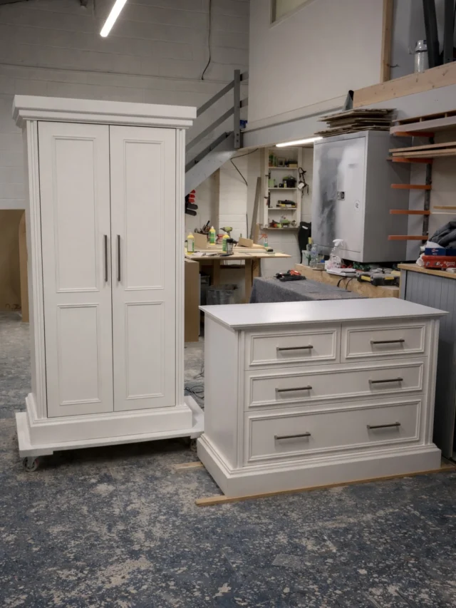 Bespoke Wardrobe & Drawer Set, designed by @navyfurnishings